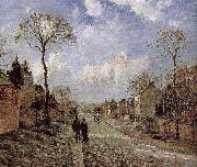 Camille Pissarro, Road Vehe s peaceful road